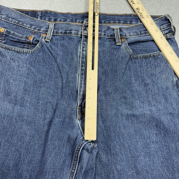 Levis 550 Jeans Mens 40x30 Relaxed Fit Straight Leg Ranch Rodeo Cowboy Denim - Picture 8 of 10